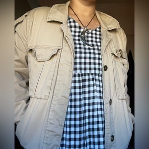 Forever 21 Checkered Babydoll Dress